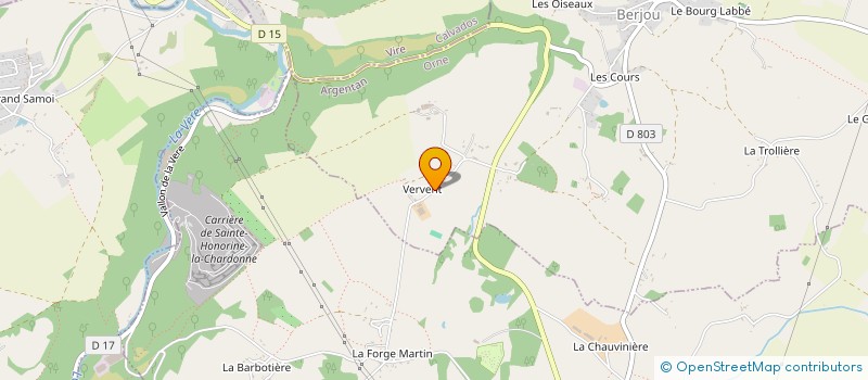 localisation de l'entreprise MONSIEUR CLAUDE LEMONNIER à BERJOU