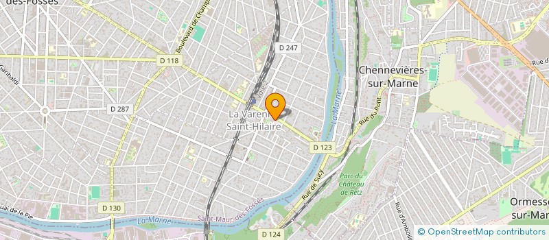 localisation de l'entreprise MONSIEUR CLAUDE LEMOUSSU à SAINT-MAUR-DES-FOSSES