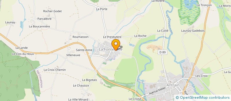 localisation de l'entreprise MONSIEUR CLAUDE LENORMAND  VAL-COUESNON