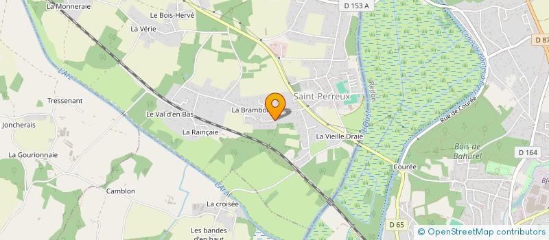 localisation de l'entreprise MONSIEUR CLAUDE LERAY  SAINT-PERREUX