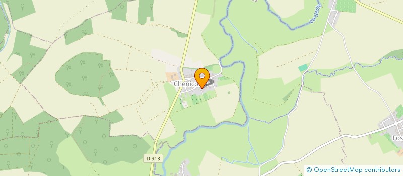 localisation de l'entreprise MONSIEUR CLAUDE LEROUX  CHENICOURT