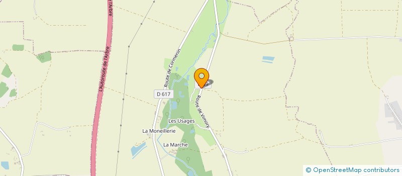 localisation de l'entreprise MONSIEUR CLAUDE LEROY à SAINT-HILAIRE-SUR-PUISEAUX