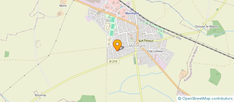 localisation de l'entreprise MONSIEUR CLAUDE LESAGE à MORMANT