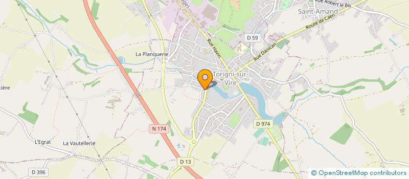 localisation de l'entreprise MONSIEUR CLAUDE LETERRIER  CAMETOURS