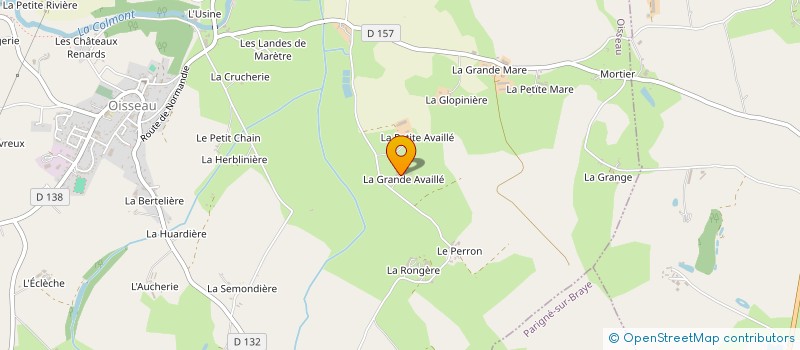 localisation de l'entreprise MONSIEUR CLAUDE LETOURNEUR à AMBRIERES-LES-VALLEES