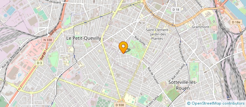 localisation de l'entreprise MONSIEUR CLAUDE LEVALLOIS à ROUEN