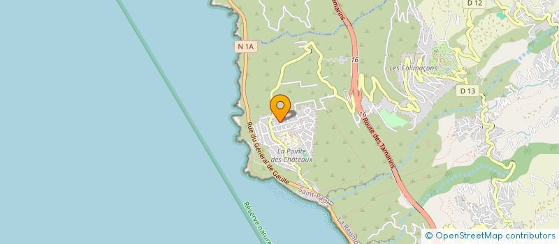 localisation de l'entreprise MONSIEUR CLAUDE LEVANTI  SAINT-LEU