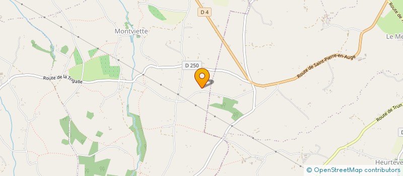 localisation de l'entreprise MONSIEUR CLAUDE LEVAVASSEUR  SASSY