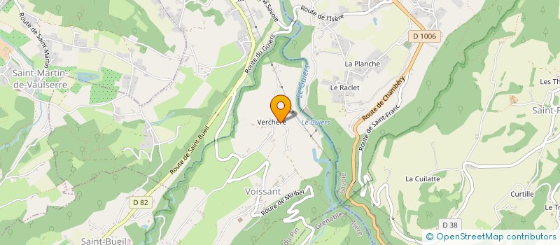 localisation de l'entreprise MONSIEUR CLAUDE LEVET  VOISSANT