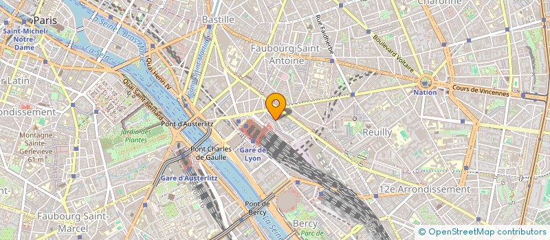 localisation de l'entreprise MONSIEUR CLAUDE LEVIN  PARIS