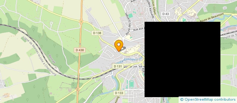 localisation de l'entreprise MONSIEUR CLAUDE LEYOUR à BERNAY