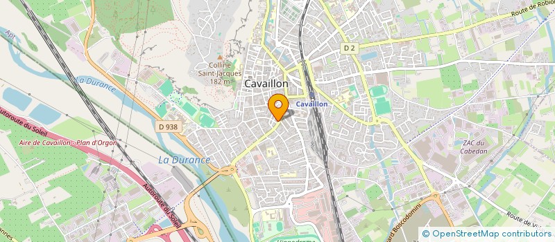 localisation de l'entreprise MONSIEUR CLAUDE LIARD  CAVAILLON