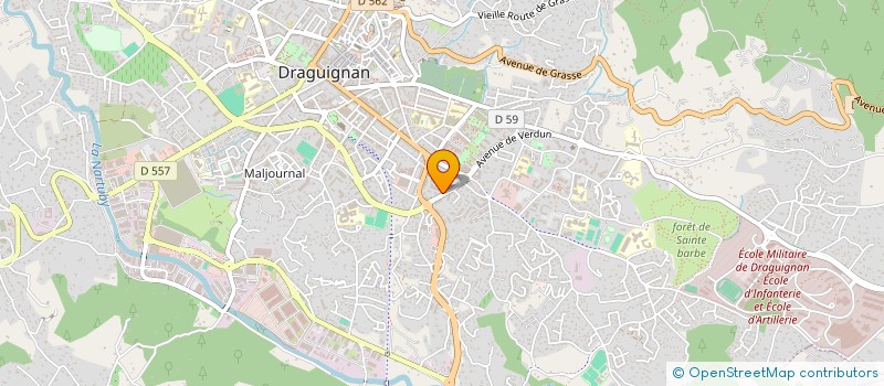 localisation de l'entreprise MONSIEUR CLAUDE LO PORTO  DRAGUIGNAN