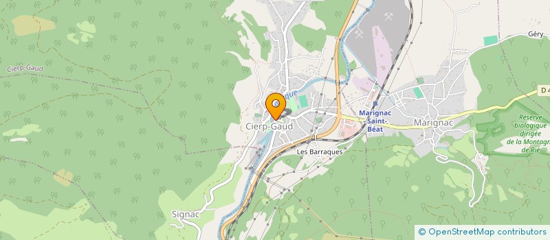 localisation de l'entreprise MONSIEUR CLAUDE LOIR à CIERP GAUD