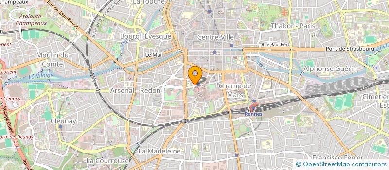 localisation de l'entreprise MONSIEUR CLAUDE LOISANCE à RENNES