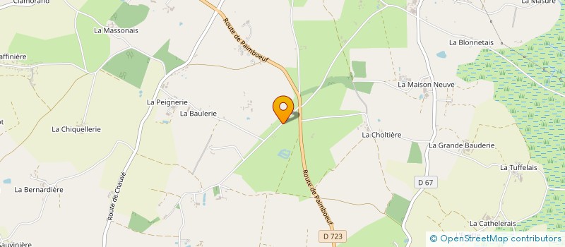 localisation de l'entreprise MONSIEUR CLAUDE LORET à SAINT-VIAUD