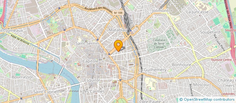 localisation de l'entreprise MONSIEUR CLAUDE LOUBET à TOULOUSE