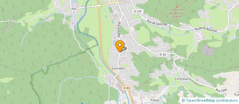 localisation de l'entreprise MONSIEUR CLAUDE LOUIS  VAGNEY