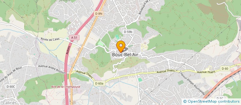 localisation de l'entreprise MONSIEUR CLAUDE LOYSEL à BOUC-BEL-AIR