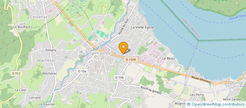 localisation de l'entreprise MONSIEUR CLAUDE LUCCHINI à SAINT-JORIOZ