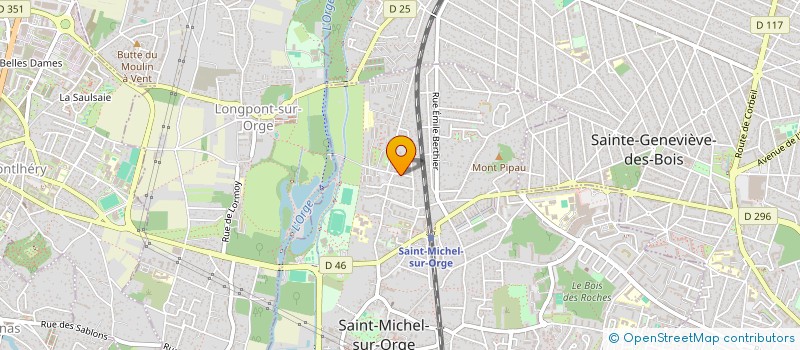 localisation de l'entreprise MONSIEUR CLAUDE MACARY  SAINT-MICHEL-SUR-ORGE