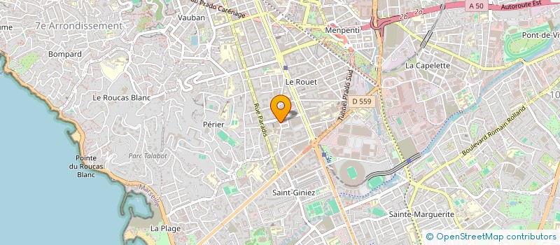 localisation de l'entreprise MONSIEUR CLAUDE MAILAENDER à MARSEILLE