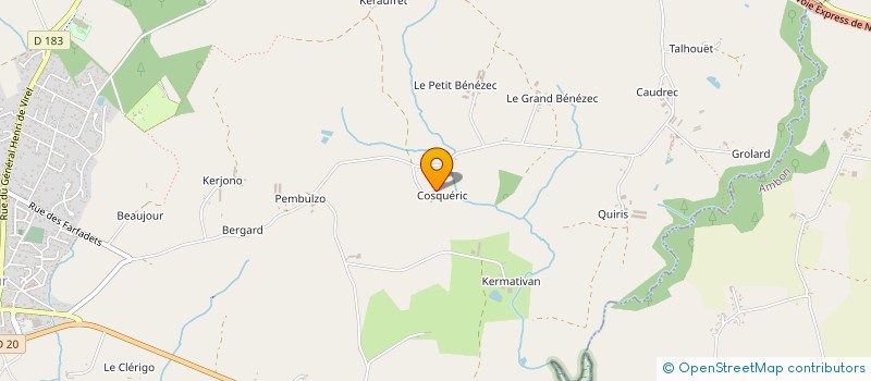 localisation de l'entreprise MONSIEUR CLAUDE MAILLARD  SURZUR