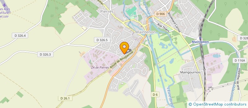 localisation de l'entreprise MONSIEUR CLAUDE MAILLARD à PIERRES