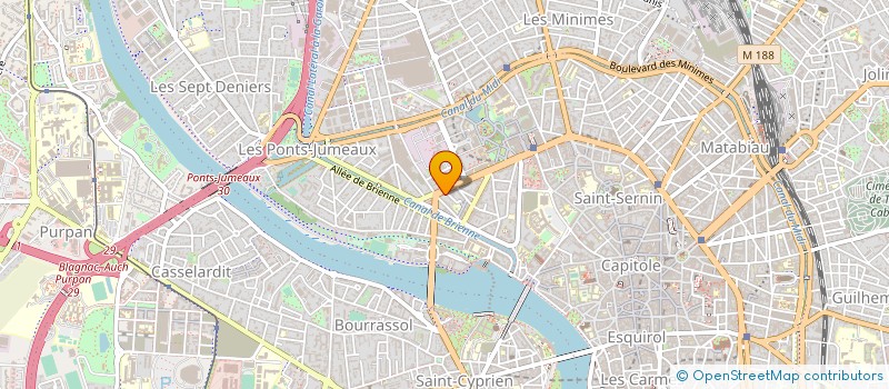 localisation de l'entreprise MONSIEUR CLAUDE MAILLET à TOULOUSE