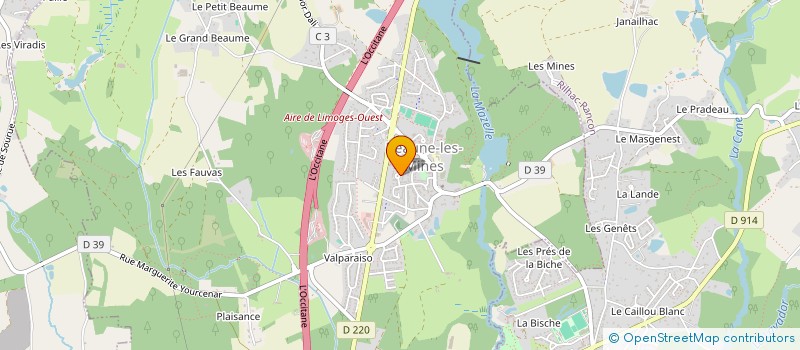 localisation de l'entreprise MONSIEUR CLAUDE MALIFAUD à LIMOGES