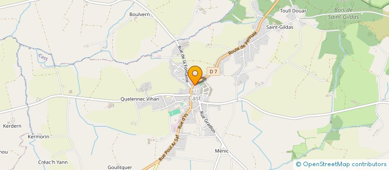 localisation de l'entreprise MONSIEUR CLAUDE MANACH  CAST