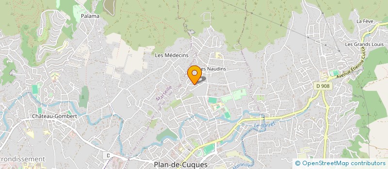 localisation de l'entreprise MONSIEUR CLAUDE MANIGLIO à PLAN-DE-CUQUES