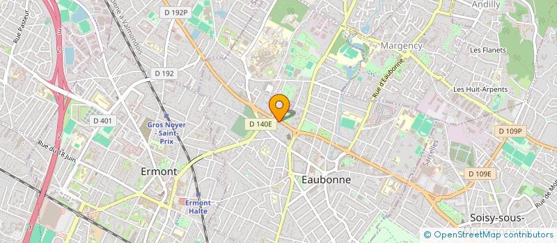 localisation de l'entreprise MONSIEUR CLAUDE MARCAIS à EAUBONNE