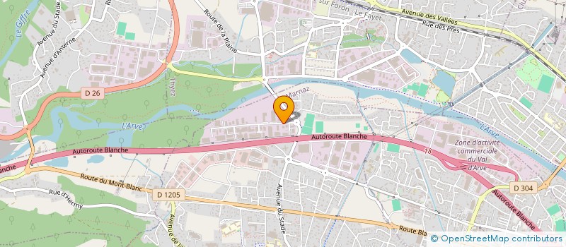 localisation de l'entreprise MONSIEUR CLAUDE MARCHAND  MARNAZ