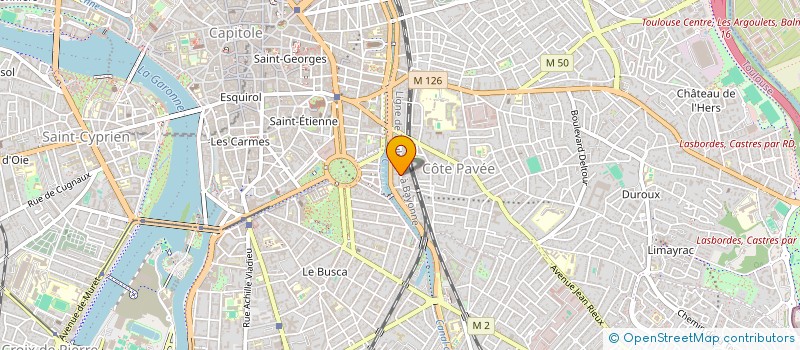 localisation de l'entreprise MONSIEUR CLAUDE MARI à TOULOUSE