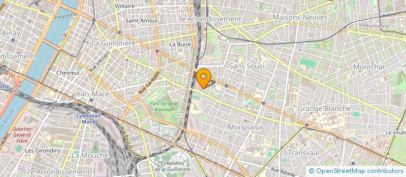 localisation de l'entreprise MONSIEUR CLAUDE MARIANO  LYON