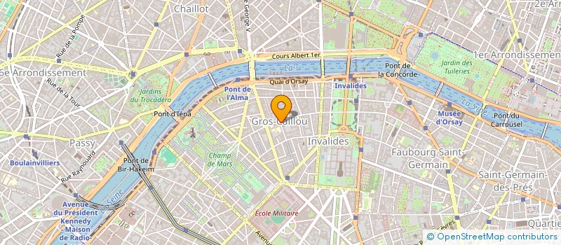 localisation de l'entreprise MONSIEUR CLAUDE MARIE à PARIS