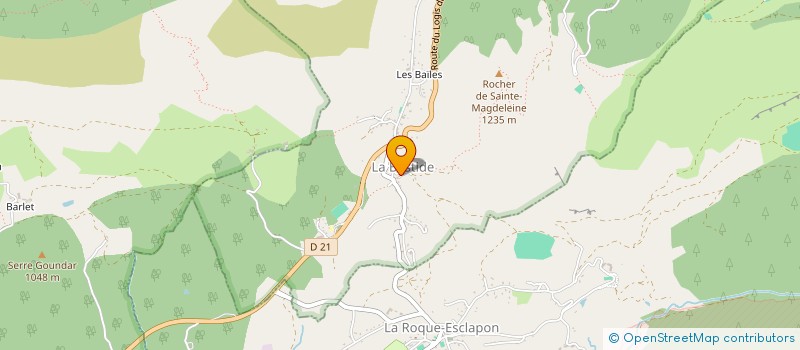 localisation de l'entreprise MONSIEUR CLAUDE MARIN à LA BASTIDE