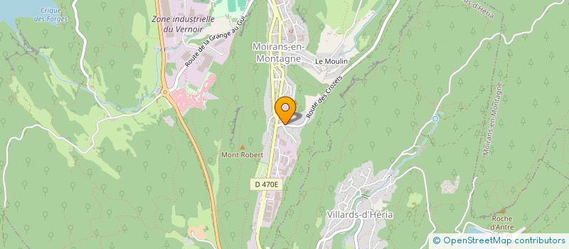 localisation de l'entreprise MONSIEUR CLAUDE MARTIN à MOIRANS-EN-MONTAGNE