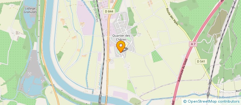 localisation de l'entreprise MONSIEUR CLAUDE MARTIN  DONZERE