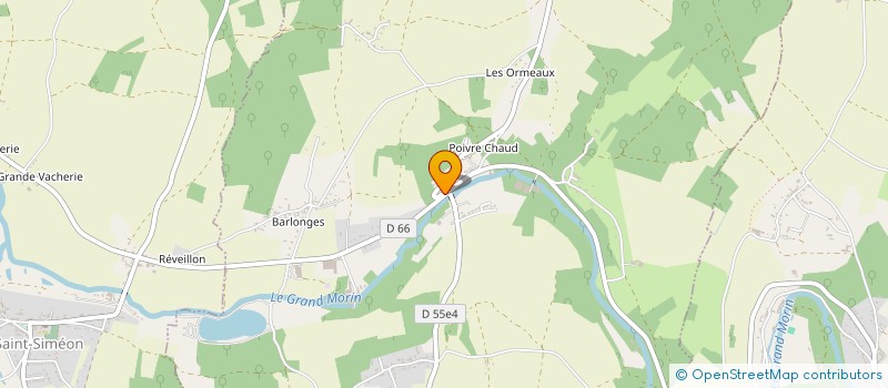 localisation de l'entreprise MONSIEUR CLAUDE MARTIN  SAINT-REMY-DE-LA-VANNE