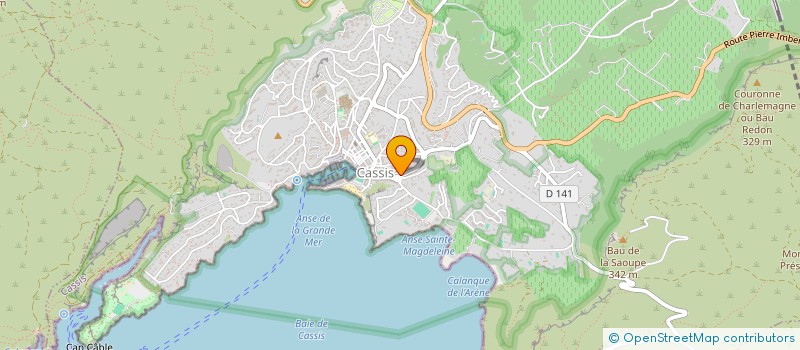 localisation de l'entreprise MONSIEUR CLAUDE MARTINS  CASSIS