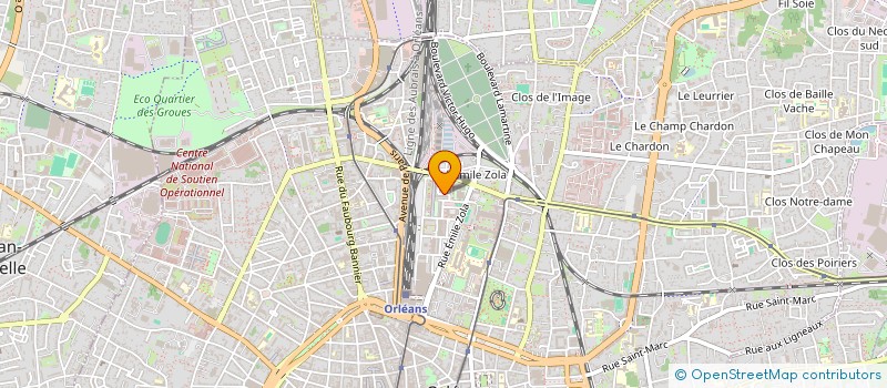 localisation de l'entreprise MONSIEUR CLAUDE MARTIS à ORLEANS