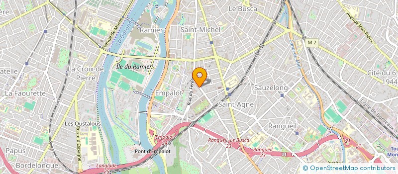 localisation de l'entreprise MONSIEUR CLAUDE MARTY à TOULOUSE