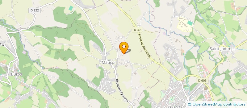 localisation de l'entreprise MONSIEUR CLAUDE MASSOU  MAUCOR