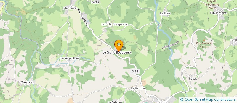 localisation de l'entreprise MONSIEUR CLAUDE MATHE à NAILLAT