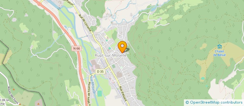 localisation de l'entreprise MONSIEUR CLAUDE MATHIEU  RUPT-SUR-MOSELLE
