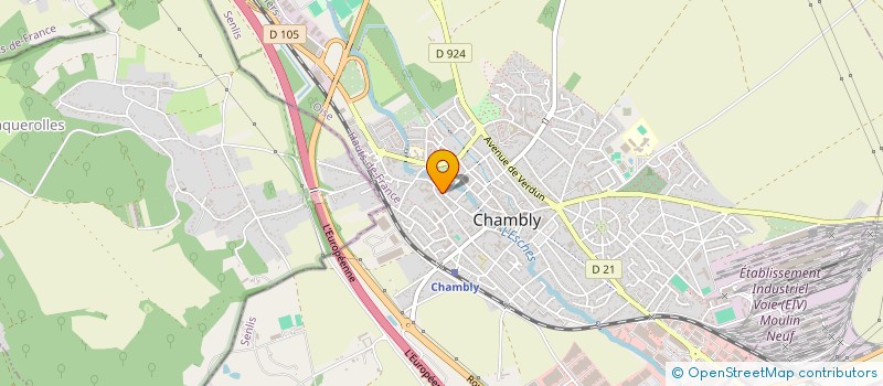 localisation de l'entreprise MONSIEUR CLAUDE MATHURIN à CHAMBLY