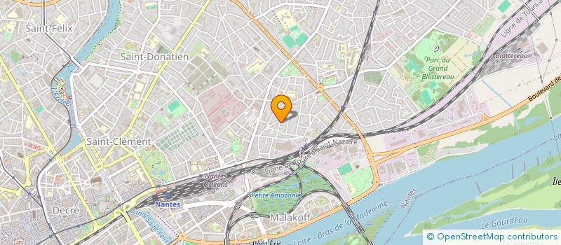localisation de l'entreprise MONSIEUR CLAUDE MAUFFRET à NANTES