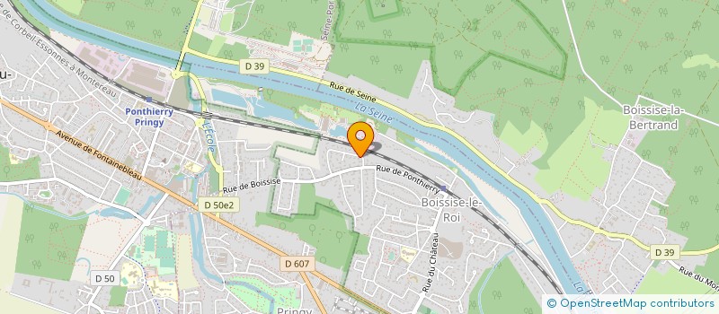 localisation de l'entreprise MONSIEUR CLAUDE MAUGEY  BOISSISE-LE-ROI